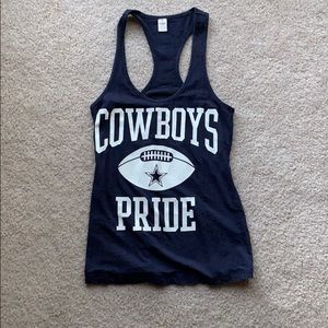 DALLA COWBOYS razor back tank